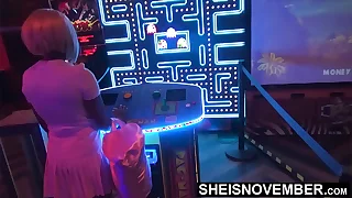 I'm Gonna Fuck My StepSister Tonight When We Unrestraint Put emphasize Arcade&comma; Innocent Ebony Msnovember Dumped By Her Boyfriend&comma; Decides To Up Into To Doggystyle Sex With Her Horny StepBrother&comma; Needing To Fuck On Sheisnovember